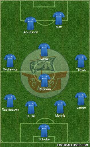 FC Hansa Rostock Formation 2014