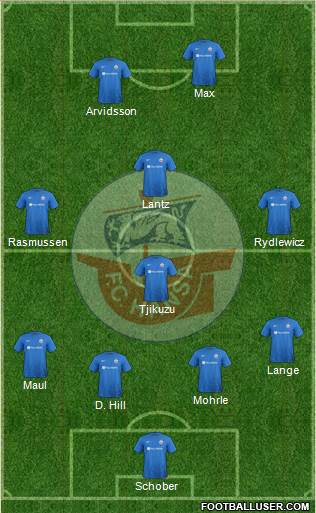 FC Hansa Rostock Formation 2014