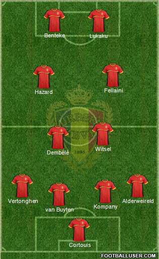 Belgium Formation 2014