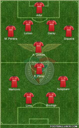 Sport Lisboa e Benfica - SAD Formation 2014
