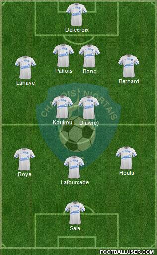 Chamois Niortais Football Club Formation 2014