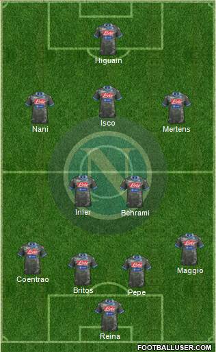 Napoli Formation 2014