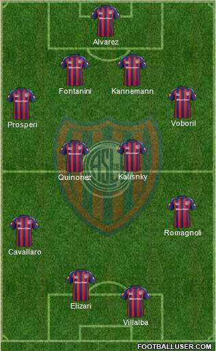 San Lorenzo de Almagro Formation 2014