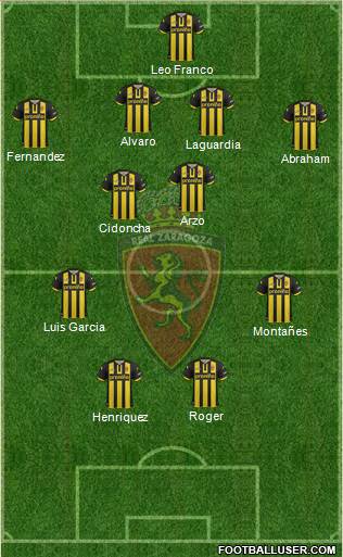 R. Zaragoza S.A.D. Formation 2014