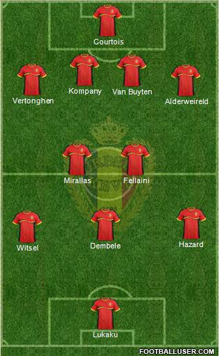 Belgium Formation 2014