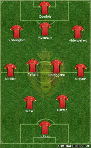 Belgium Formation 2014