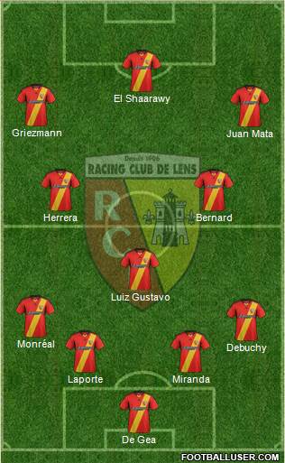 Racing Club de Lens Formation 2014