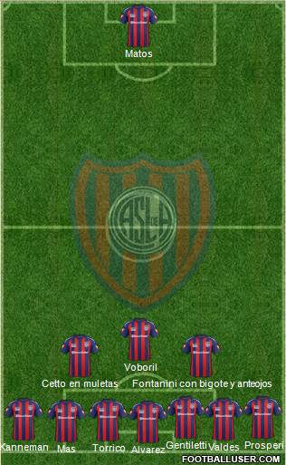 San Lorenzo de Almagro Formation 2014