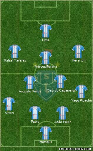 Paysandu SC Formation 2014