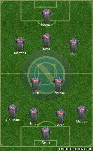 Napoli Formation 2014