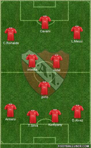 Independiente Formation 2014