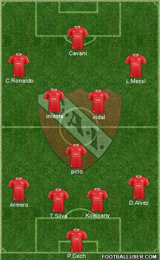 Independiente Formation 2014