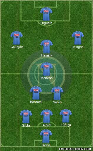 Napoli Formation 2014