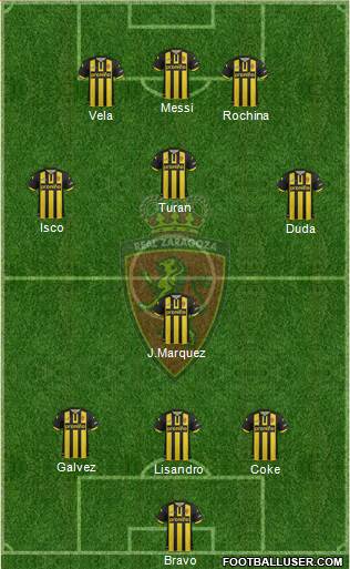 R. Zaragoza S.A.D. Formation 2014