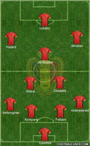 Belgium Formation 2014