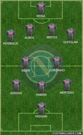 Napoli Formation 2014