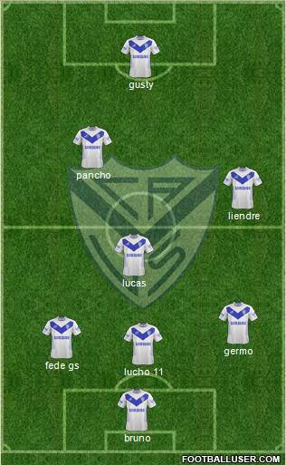 Vélez Sarsfield Formation 2014