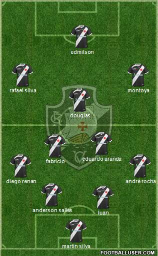 CR Vasco da Gama Formation 2014