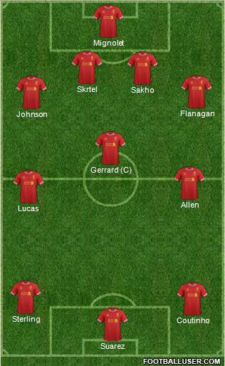 Liverpool Formation 2014