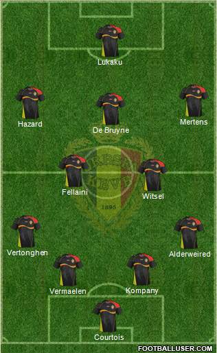 Belgium Formation 2014