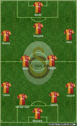 Galatasaray SK Formation 2014