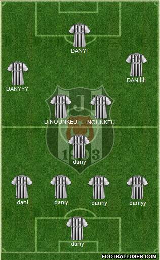 Besiktas JK Formation 2014