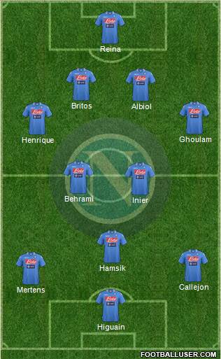 Napoli Formation 2014