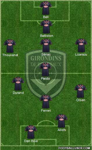 FC Girondins de Bordeaux Formation 2014