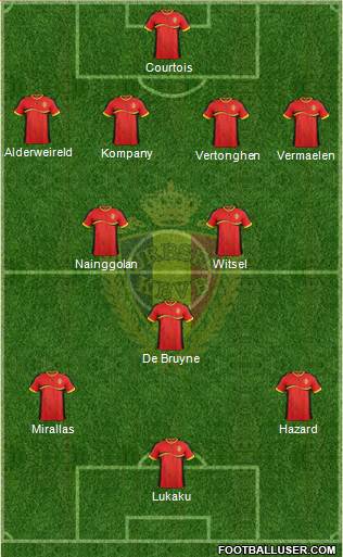 Belgium Formation 2014