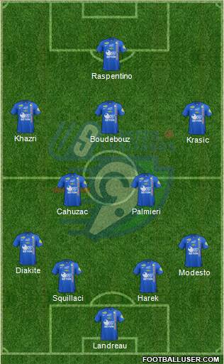 Union Sportive Créteil-Lusitanos Football Formation 2014