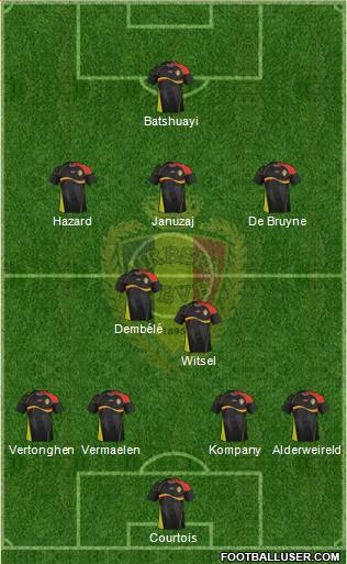 Belgium Formation 2014