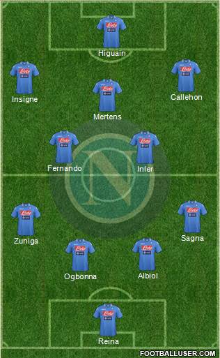 Napoli Formation 2014