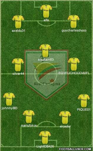 CD Real Cartagena Formation 2014