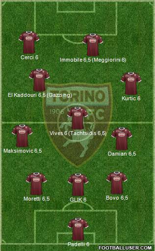 Torino Formation 2014