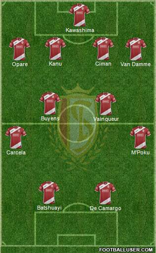 R Standard de Liège Formation 2014