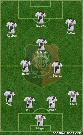 Stade Rennais Football Club Formation 2014