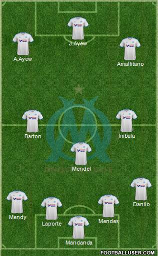 Olympique de Marseille Formation 2014