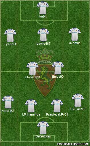 R. Zaragoza S.A.D. Formation 2014