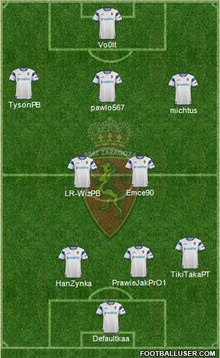 R. Zaragoza S.A.D. Formation 2014