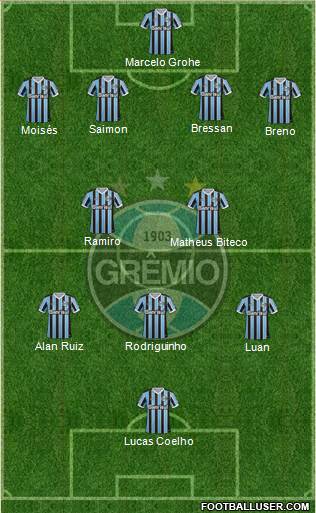 Grêmio FBPA Formation 2014