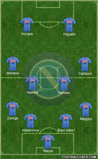 Napoli Formation 2014