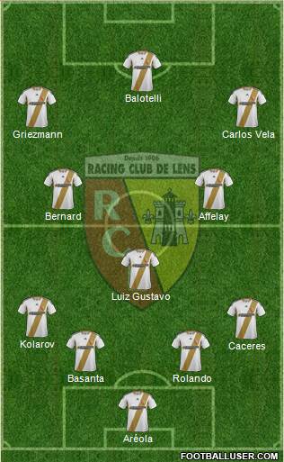 Racing Club de Lens Formation 2014