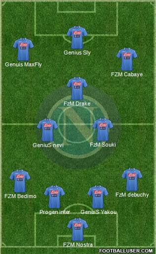 Napoli Formation 2014