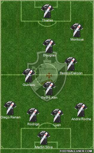 CR Vasco da Gama Formation 2014