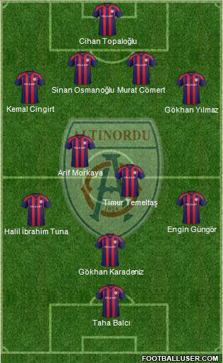 Altinordu Formation 2014