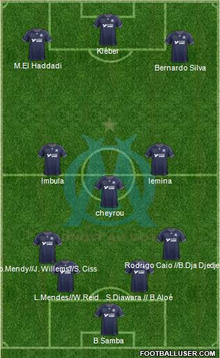 Olympique de Marseille Formation 2014