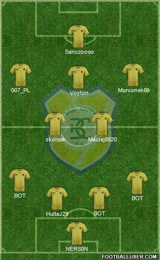 CD Itagüí Ditaires Formation 2014