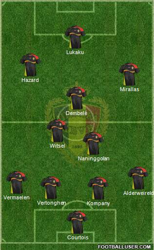 Belgium Formation 2014