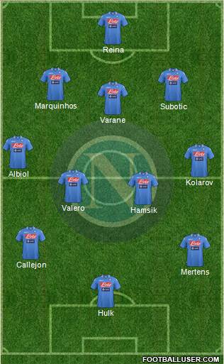 Napoli Formation 2014