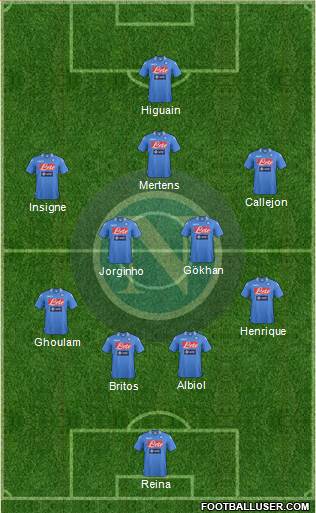 Napoli Formation 2014